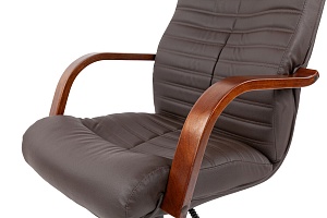 Офисное кресло CHAIRMAN 480WD, экокожа,  коричневый N